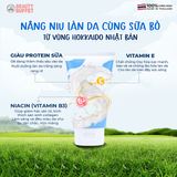 Sữa rửa mặt dưỡng ẩm và mịn da Made In Nature Hokkaido 100g