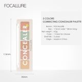 Bảng triệt sắt 5 ô FOCALLURE Color Concealer Palette FA172 01 4.3g