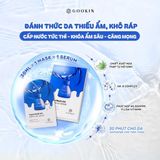Hộp 10 miếng mặt nạ dưỡng da GOOKIN Aqua Multi HA Ampoule Mask 30ml