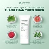 Kem chống nắng nâng tone, ngừa mụn Caryophy Smart Sunscreen SPF 50+ / PA+++ 50ml