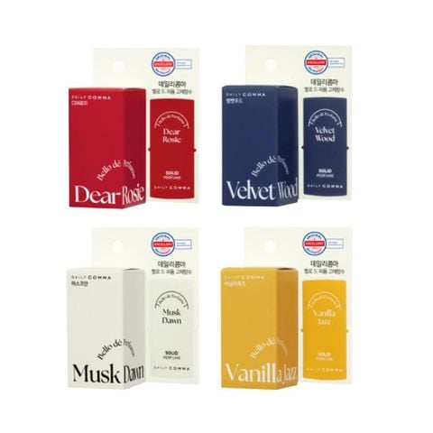 Nước hoa khô dạng sáp DAILY COMMA Bello dé Perfume 4,7g