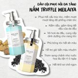 Bộ gội xả phục hồi nấm đa tầng Truffle Weilaiya Perfume Repair Series 450ml + 450ml