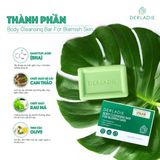Xà phòng hỗ trợ giảm mụn cơ thể Derladie Cleansing Bar For Blemish Skin 50g