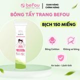 Bông tẩy trang 100% cotton Befou