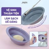 Chậu làm sạch cọ trang điểm silicone JARY Makeup Brush Cleaning