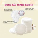Bông tẩy trang Nhật Bản 100% sợi cotton tự nhiên