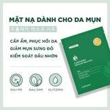 Mặt nạ ngừa mụn, giảm viêm Caryophy Portulaca Mask Sheet 3in1 22g