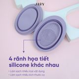 Chậu làm sạch cọ trang điểm silicone JARY Makeup Brush Cleaning