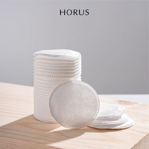 Bông tẩy trang mềm mại Horus Round Soft Cotton Pads 120 miếng