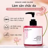 Sữa tắm trắng da dưỡng ẩm tẩy da chết GRACE AND GLOW Body Wash 400ml