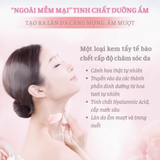 Tẩy tế bào chết cánh hoa Kustie Cherry Blossom 100g