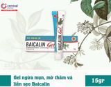 Gel hỗ trợ giảm mụn, mờ thâm BAICALIN 15g