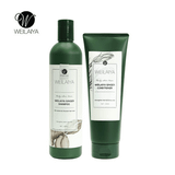 Bộ dầu gội xả gừng kích thích mọc tóc Weilaiya Hair Strength Shampoo & Conditioner 400ml + 250ml