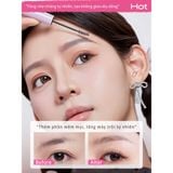 Mascara lông mày ROCK SWEET Velvet Mist Color Staying Eyebrow Cream