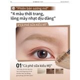 Mascara lông mày ROCK SWEET Velvet Mist Color Staying Eyebrow Cream