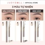Chì kẻ mày kết hợp mascara lông mày Judydoll Duo Eyebrow Pencil 2in1