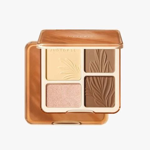 Bảng phấn bắt sáng tạo khối 4 ô Judydoll Highlight & Contour 9g