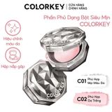 Phấn phủ dạng bột siêu mịn COLORKEY Lasting Naturally-Occurring Loose Powder 8g
