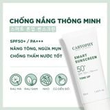Kem chống nắng nâng tone, ngừa mụn Caryophy Smart Sunscreen SPF 50+ / PA+++ 50ml