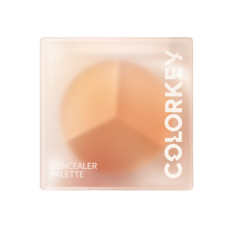 Bảng kem che khuyết điểm 3 ô màu COLORKEY Targeting Three-colour Concealer Palette 3.9g