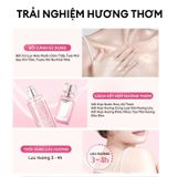 Xịt thơm toàn thân hương hoa hồng COLORKEY ROSÉ CRUSH SHIMMER FRAGRANCE MIST 100ml