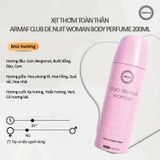 Xịt thơm cơ thể ARMAF 200ml
