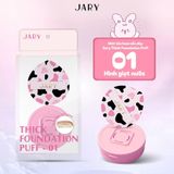 Mút tán kem nền dầy hình giọt nước JARY Thick Foundation Puff