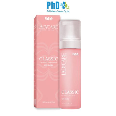 Bọt vệ sinh cân bằng độ pH LADYCARE Intimate Foam Wash