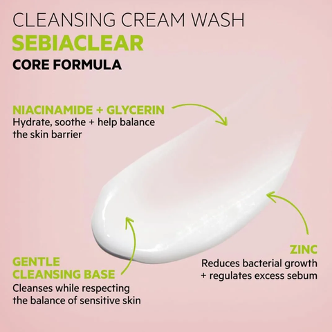 Sữa Rửa Mặt Cấp Ẩm SVR Sebiaclear Creme Lavante (Dạng sữa)