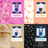 Combo 10 miếng mặt nạ giấy dưỡng da Foodaholic Essential Mask