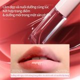 Son bóng 2 dầu có dưỡng Mooekiss Dual Effect Lip Gloss 3ml + 3ml