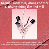 Son kem bùn mịn lì Mooekiss Velvet Lip Mud