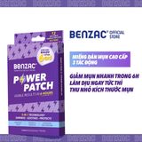Miếng dán mụn giảm mụn nhanh trong 6 giờ 3 trong 1 BENZAC Power Patch x 12 miếng
