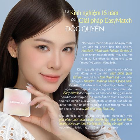 Bảng phấn mắt đa năng Lemonade Aesthetic Multi-task Palette 10.8g