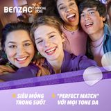 Miếng dán mụn giảm mụn nhanh trong 6 giờ 3 trong 1 BENZAC Power Patch x 12 miếng