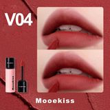 Son kem bùn mịn lì Mooekiss Velvet Lip Mud