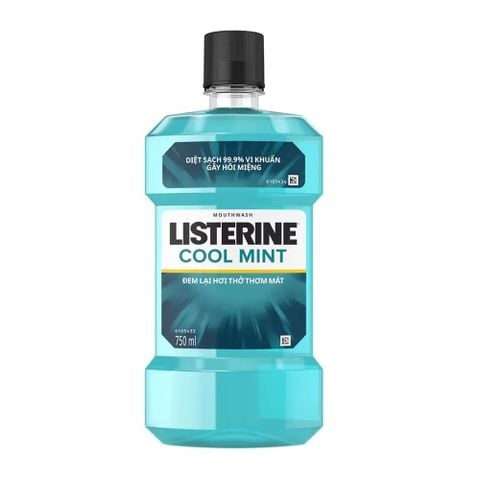 Nước súc miệng Listerine 750ml