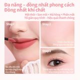 Son kem bùn mịn lì Mooekiss Velvet Lip Mud
