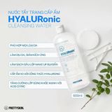 Nước tẩy trang cấp ẩm Pretty Skin Hyaluronic Cleansing Water 600ml