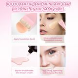 Bộ cọ trang điểm 9 món MAANGE The Duo Perfected Makeup Puff & Foundation Brush