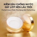 Phấn phủ kiềm dầu, chống thấm nước PERFECT DIARY Weightless Soft-Velvet Blurring Loose Powder 7g