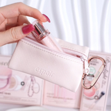 Set son dưỡng Espoir Bare Glow Lip Balm 3g #Pinch Rose + Túi Carabiner Pouch