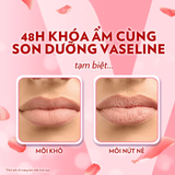 Sáp dưỡng môi dạng thỏi Vaseline Lip Therapy Rosy Lips With Petroleum Jelly Hoa Hồng 4,8g (Tặng móc khóa)
