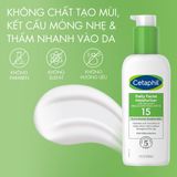 Sữa dưỡng ẩm chống nắng cho da nhạy cảm Cetaphil Daily Facial Moisturizer SPF15/PA++ 118ml