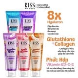 Sữa dưỡng trắng da toàn thân hương nước hoa Kiss My Body Bright & Shine 200g