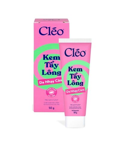 Kem tẩy lông chiết xuất bơ tươi Cléo Hair Removal Cream