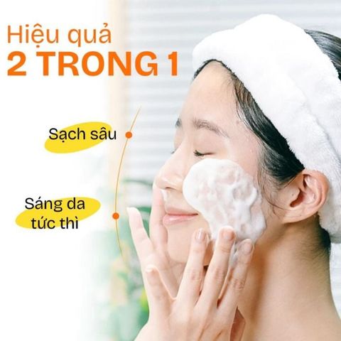 Sữa rửa mặt sạch sâu dạng bọt Nature Republic Vitapair C Big Cleansing Foam 300ml