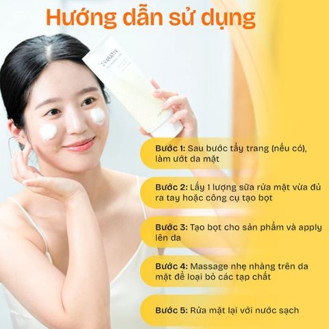 Sữa rửa mặt sạch sâu dạng bọt Nature Republic Vitapair C Big Cleansing Foam 300ml