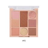 Bảng phấn mắt 8 ô Color School Playing Magics Cube Eyeshadow Palette 12,3g
