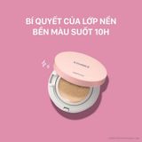 Phấn nước mịn lì mờ khuyết điểm Essance Veil Fit Cushion SPF50+ PA+++ 15g